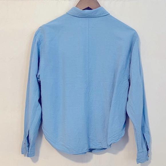 [BLANKNYC] Linen Blend Shirt Size S - Picture 6 of 8